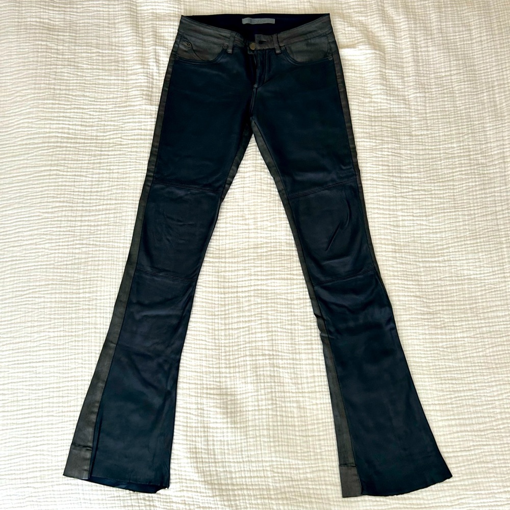 Superfine Leather Pants, size 28, excellent condition